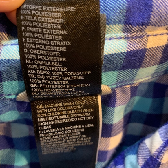 ❤️SOLD The North Face plaid button snap shirt - Picture 3 of 8